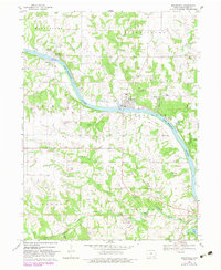 Bonaparte 1968 topographic map thumbnail