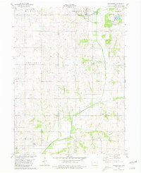 Bridgewater 1980 topographic map thumbnail
