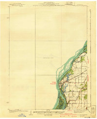 Burlington 1940 topographic map thumbnail
