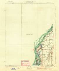 Burlington 1940 topographic map thumbnail