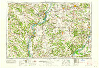 Burlington 1963 topographic map thumbnail