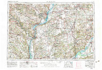 Burlington 1958 topographic map thumbnail