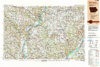 Burlington 1990 topographic map thumbnail
