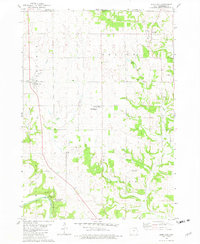 Burr Oak 1981 topographic map thumbnail
