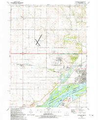 Camanche 1991 topographic map thumbnail