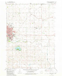 Carroll East 1980 topographic map thumbnail