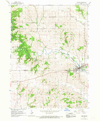Cascade 1966 topographic map thumbnail