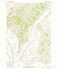 Castana 1969 topographic map thumbnail