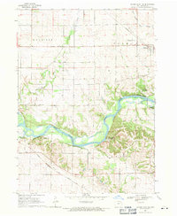Center Point NW 1968 topographic map thumbnail