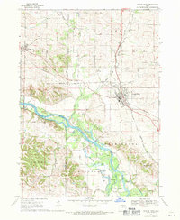 Center Point 1968 topographic map thumbnail