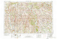 Centerville 1954 topographic map thumbnail
