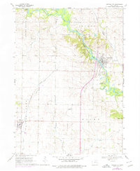 Central City 1968 topographic map thumbnail