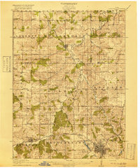 Chariton 1918 topographic map thumbnail