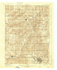 Chariton 1918 topographic map thumbnail