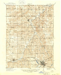 Chariton 1918 topographic map thumbnail