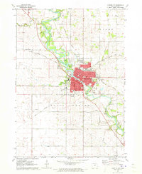 Charles City 1971 topographic map thumbnail