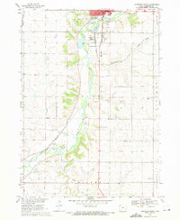 Cherokee South 1969 topographic map thumbnail
