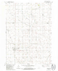 Churdan 1985 topographic map preview
