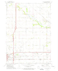 Clear Lake East 1972 topographic map thumbnail