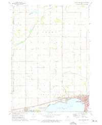 Clear Lake West 1972 topographic map thumbnail