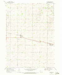 Cleghorn 1969 topographic map thumbnail
