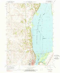 Clinton NW 1967 topographic map thumbnail