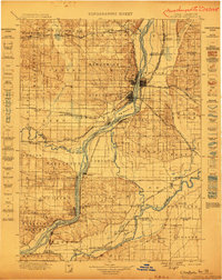 Clinton 1899 topographic map thumbnail
