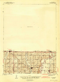 Coin 1943 topographic map preview