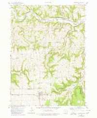Colesburg 1957 topographic map thumbnail
