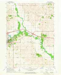 Colfax 1965 topographic map thumbnail