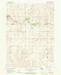 Conrad East 1960 topographic map thumbnail