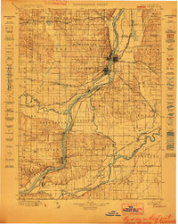 Cordova topographic map thumbnail