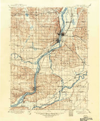 Cordova 1899 topographic map thumbnail