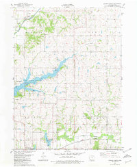 Corning North 1980 topographic map thumbnail