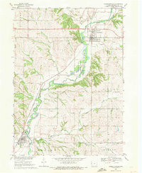 Correctionville 1969 topographic map thumbnail