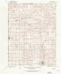 Corydon 1934 topographic map preview