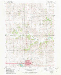 Corydon 1982 topographic map thumbnail