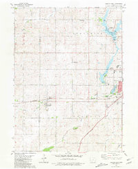 Creston West 1981 topographic map thumbnail