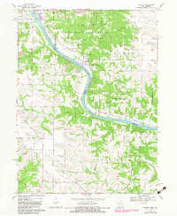 Croton 1968 topographic map thumbnail