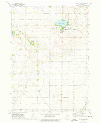 Crystal Lake 1972 topographic map thumbnail