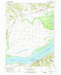 Dallas City topographic map thumbnail