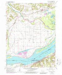 Dallas City 1964 topographic map thumbnail