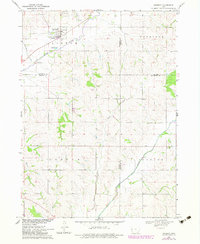 Danbury 1969 topographic map thumbnail