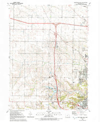Davenport West 1991 topographic map thumbnail