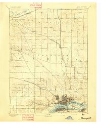 Davenport 1894 topographic map thumbnail