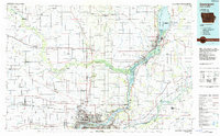 Davenport topographic map thumbnail