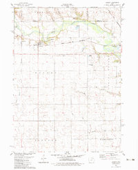Dawson 1982 topographic map preview