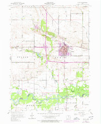 De Witt 1953 topographic map thumbnail