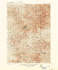 Decorah 1906 topographic map thumbnail
