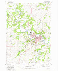 Decorah 1981 topographic map thumbnail